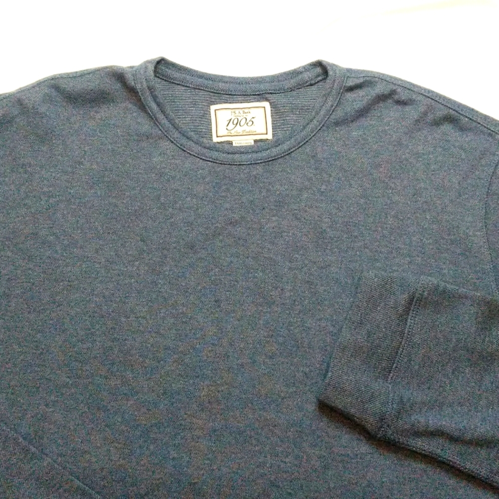 Jos. A. Bank Sweater Men's L Pullover Crew Neck 1905 Tradition Tailored Fit